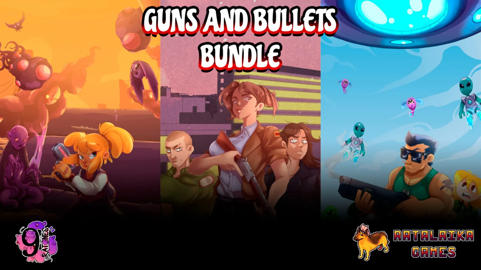 Guns and Bullets Bundle — трейлер