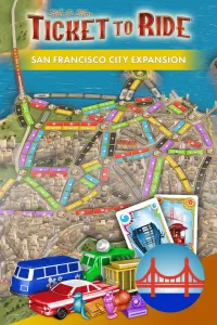 Ticket to Ride®: San Francisco City Expansion