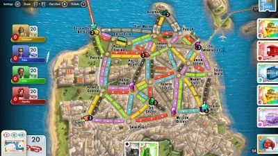 Ticket to Ride®: San Francisco City Expansion — скриншот 1