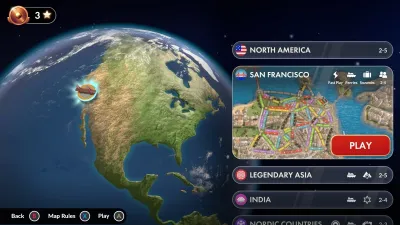 Ticket to Ride®: San Francisco City Expansion — скриншот 3