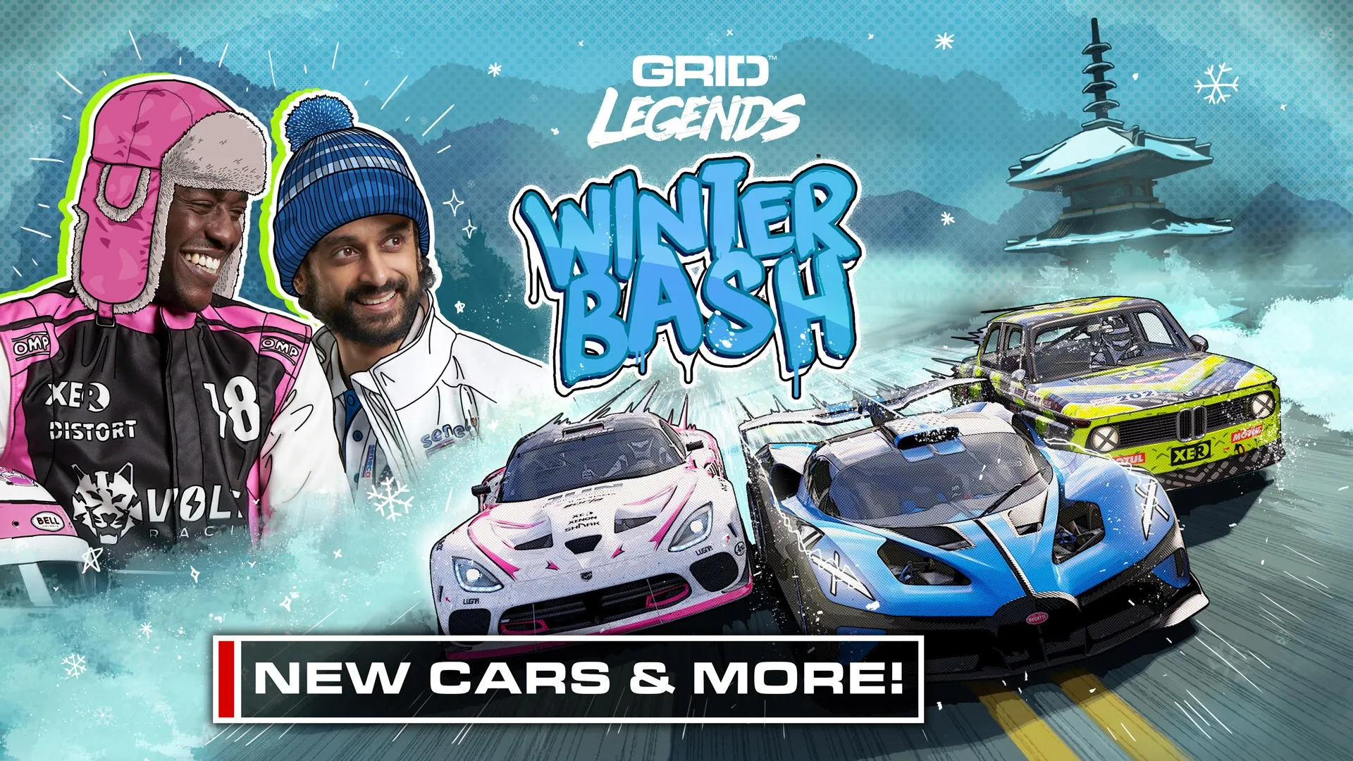 GRID Legends: Winter Bash — трейлер