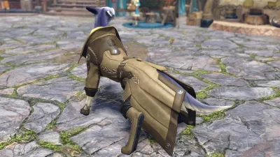 Многослойные доспехи для Паламута «Осень Собакка» — скриншот 3