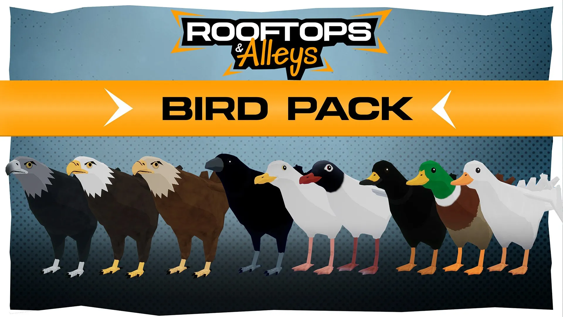 Rooftops and Alleys: The Parkour Game - Bird Pack DLC