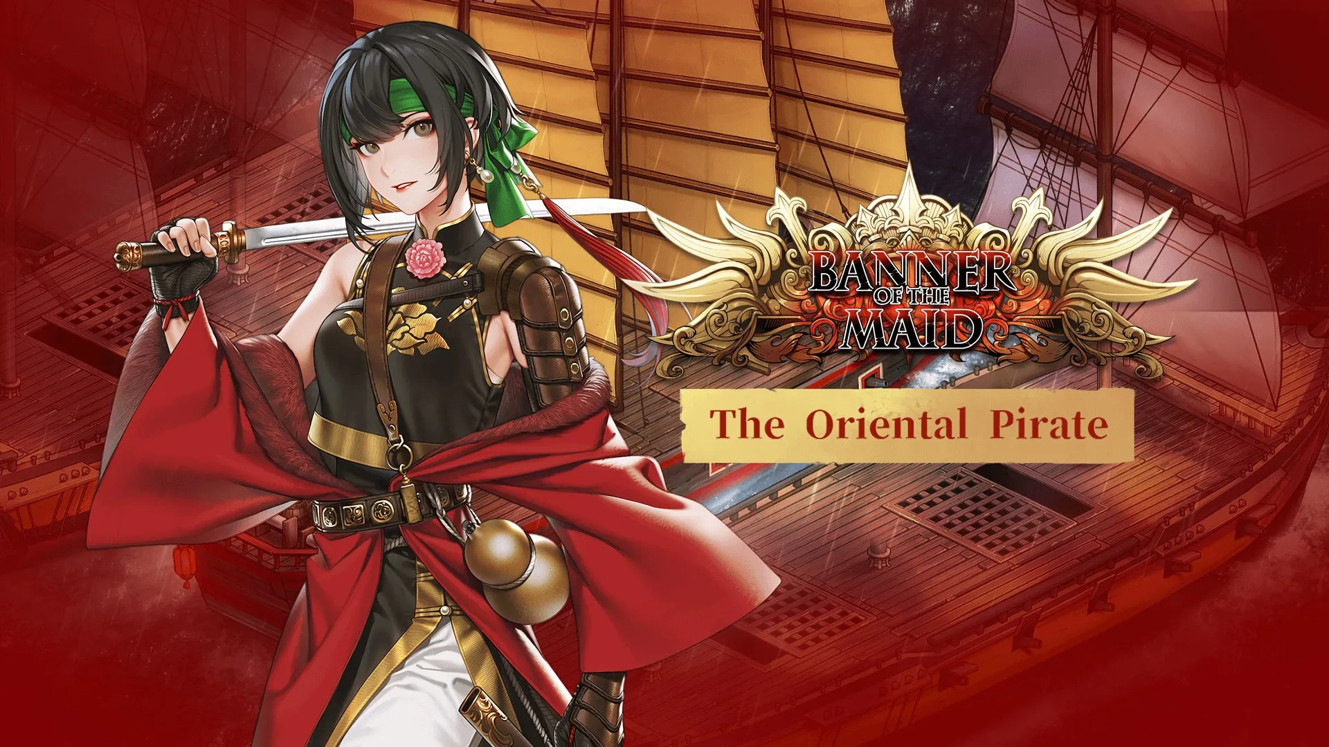 Banner of the Maid - The Oriental Pirate