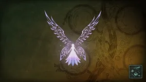 Подвеска: фиолетовый фонарик