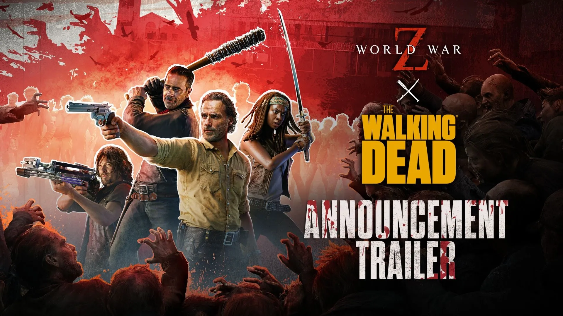 World War Z x The Walking Dead — трейлер