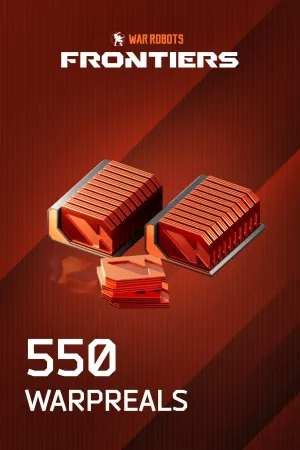 500 и 50 бонусных варп-реалов War Robots: Frontiers