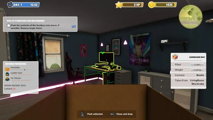 Moving Simulator — скриншот 3