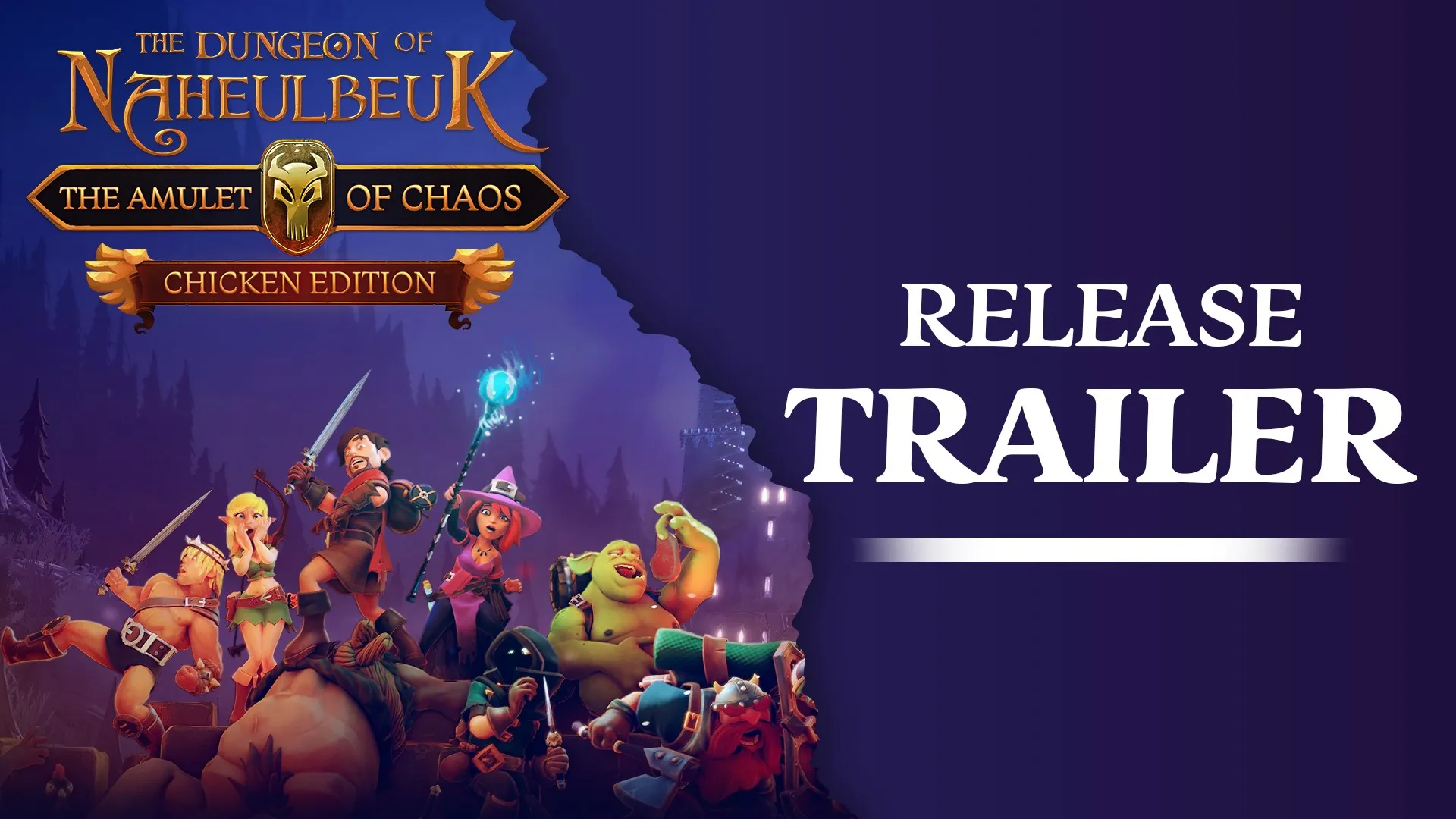 The Dungeon Of Naheulbeuk: The Amulet Of Chaos - Chicken Edition — трейлер