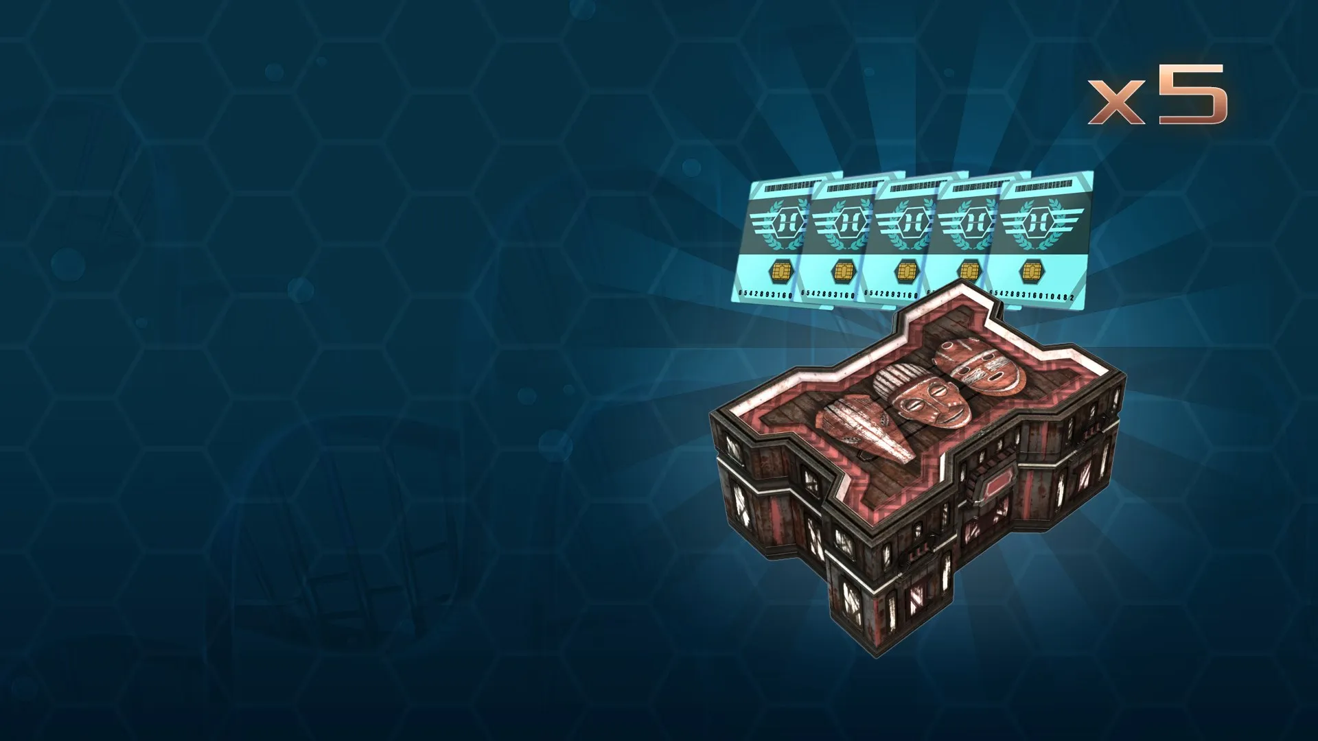 Ящик с аксессуарами Horzine | тип 7: бронз. наб.