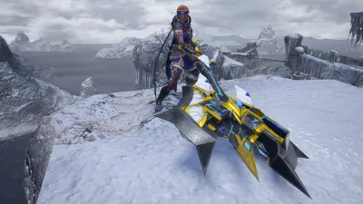 Многослойное оружие охотника «Затерянный код: Сара» (силовой клинок) — скриншот 5