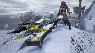 Многослойное оружие охотника «Затерянный код: Сара» (силовой клинок) — скриншот 6