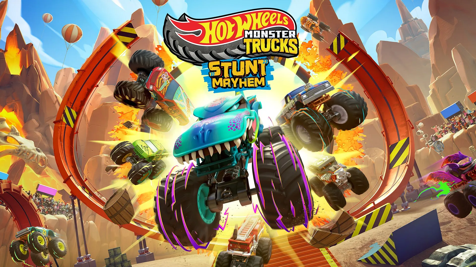 Hot Wheels Monster Trucks: Stunt Mayhem™ Deluxe Edition — трейлер