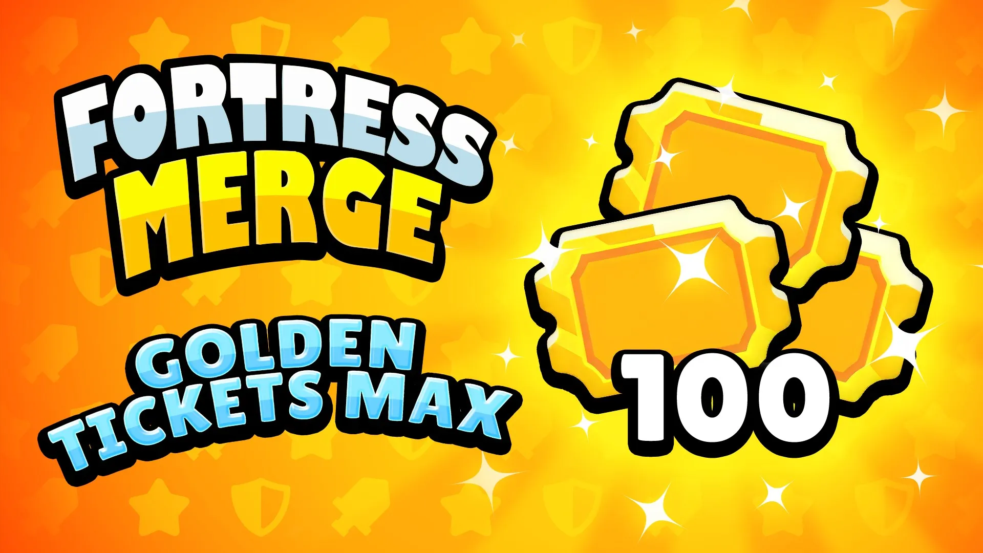 Fortress Merge: Golden Tickets Max