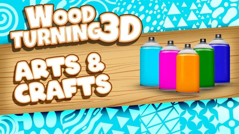 Woodturning 3D: Arts & Crafts