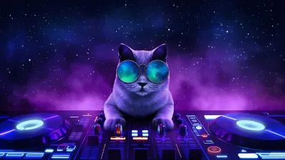 AAA Dynamic Scenes - DJ Cat Dynamic Scene — скриншот 1