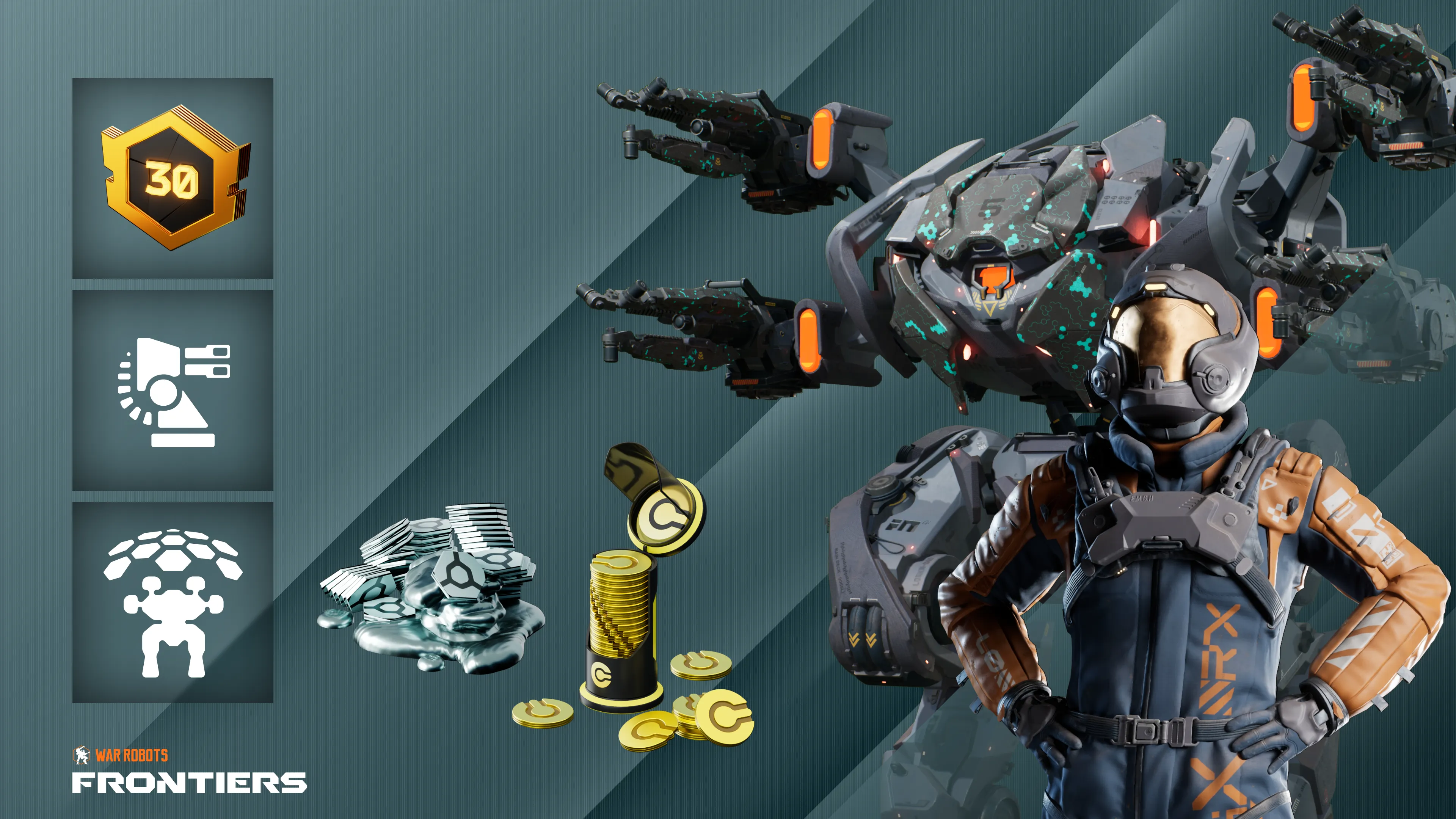 War Robots: Frontiers — набор «Штормовой левиафан»