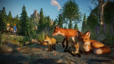Planet Zoo: наборы «Водный мир» и «Сумерки» — скриншот 8