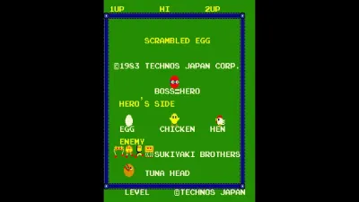 Arcade Archives 2 SCRAMBLED EGG — скриншот 1