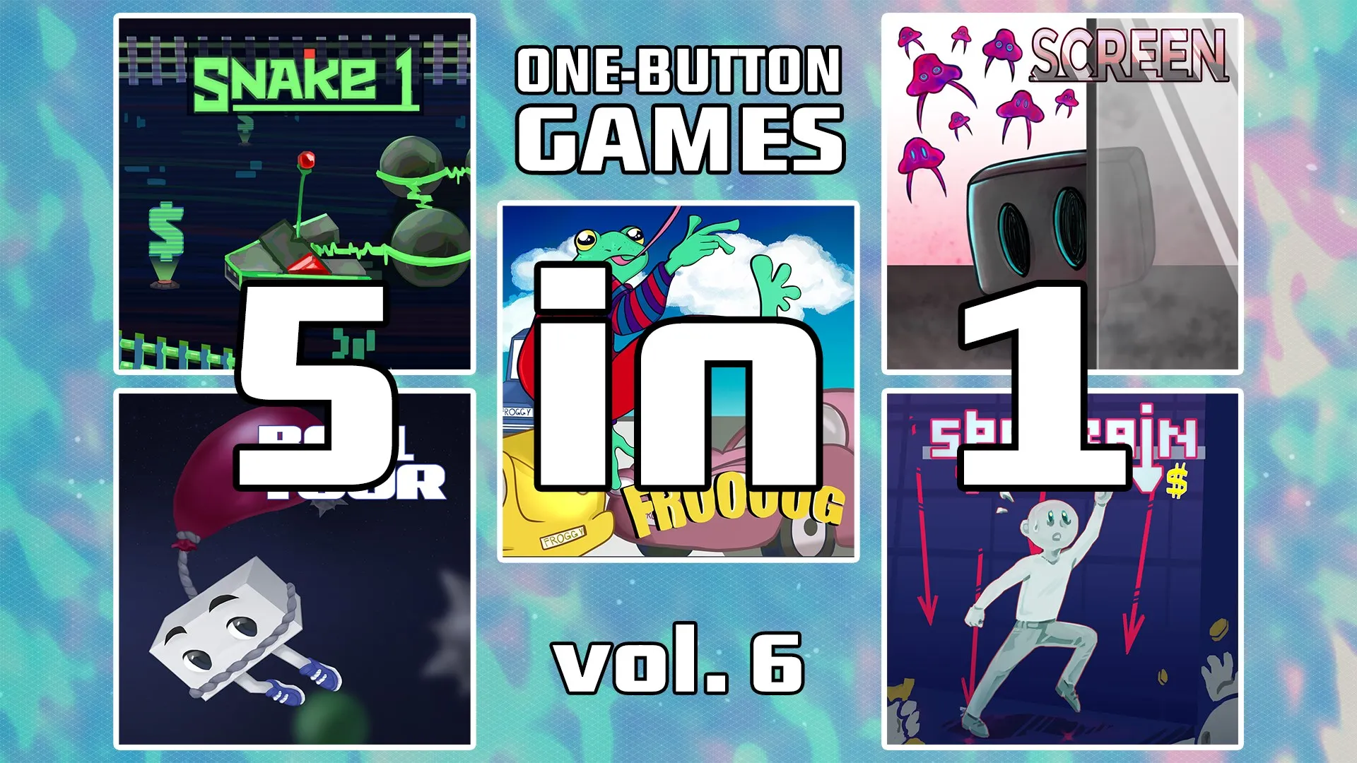 One Button Games 5-in-1 vol. 6 (Xbox One)