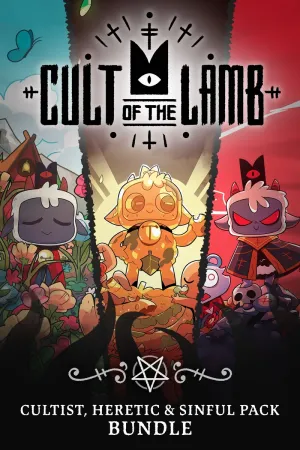 Cult of the Lamb - Cultist, Heretic, and Sinful Pack Bundle