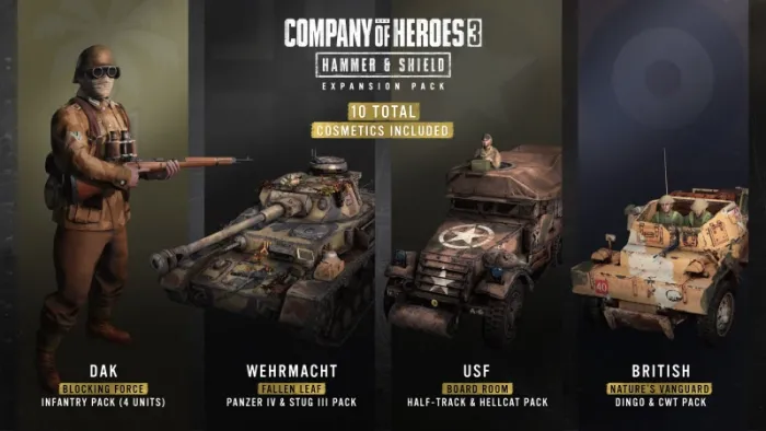 Company of Heroes 3 Console Edition — Hammer & Shield Expansion Pack — скриншот 4