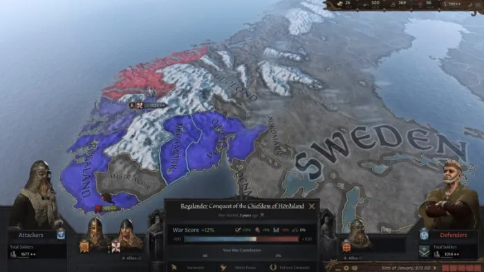 Crusader Kings III: Northern Lords — скриншот 3