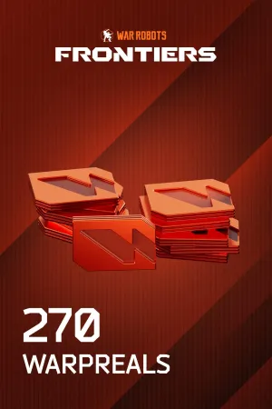 250 и 20 бонусных варп-реалов War Robots: Frontiers