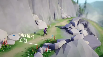 Lonely Mountains: Downhill — скриншот 4