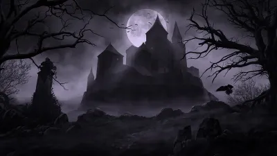 AAA Dynamic Scenes - Moonlit Citadel Dynamic Scene — скриншот 1
