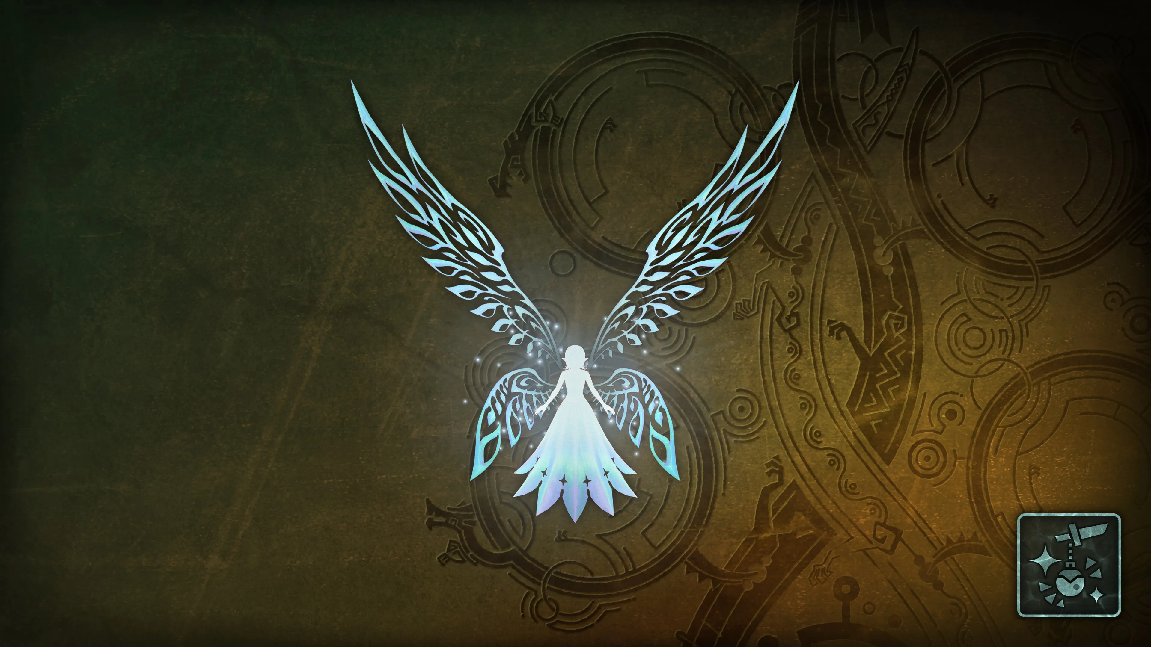 Подвеска: синий фонарик