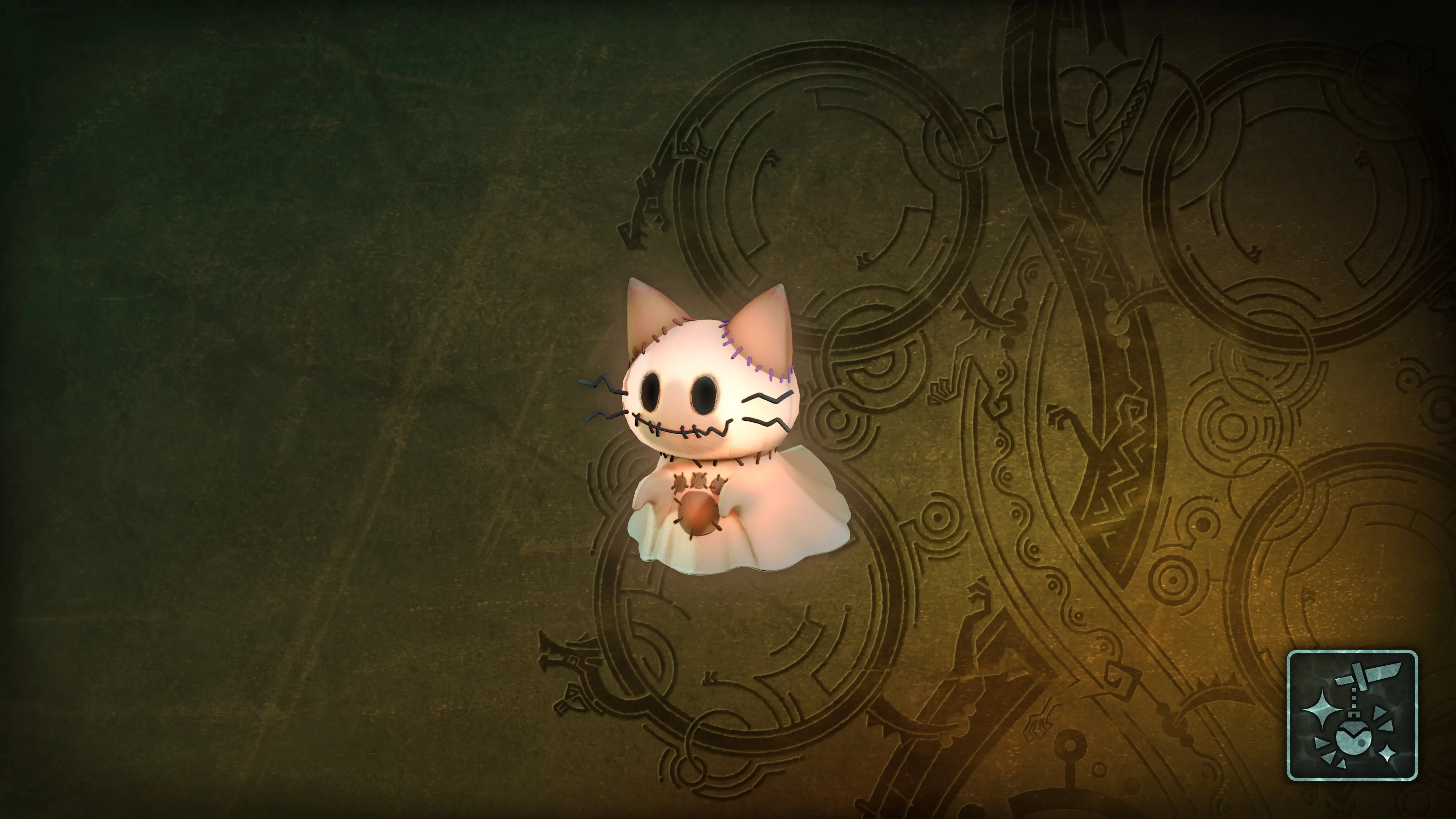 Подвеска: оранжевый полтеркотт