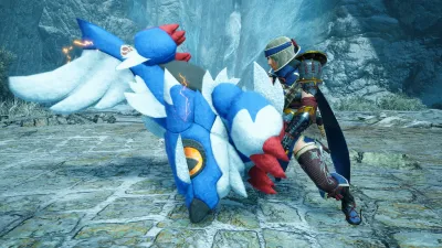 Многослойное оружие охотника «Набитый Лунагарон» (выкидной топор) — скриншот 3