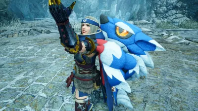 Многослойное оружие охотника «Набитый Лунагарон» (выкидной топор) — скриншот 4