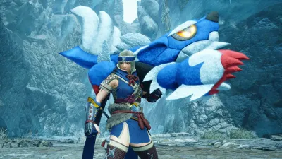 Многослойное оружие охотника «Набитый Лунагарон» (выкидной топор) — скриншот 6