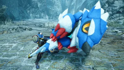 Многослойное оружие охотника «Набитый Лунагарон» (выкидной топор) — скриншот 7