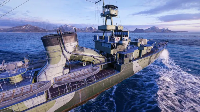 World of Warships: Legends — Мощь Востока — скриншот 4