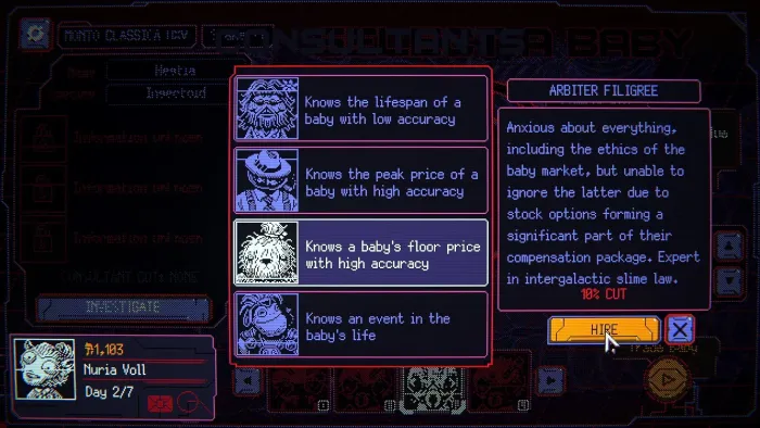 Space Warlord Baby Trading Simulator — скриншот 9