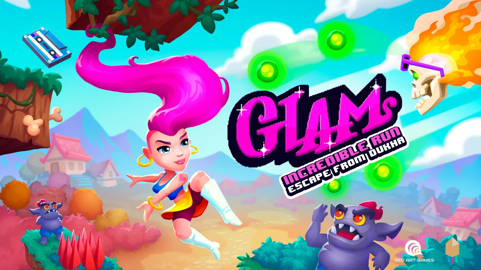 Glam's Incredible Run: Escape from Dukha — трейлер