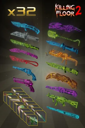 Набор внешних видов оружия «Неон MKVII»