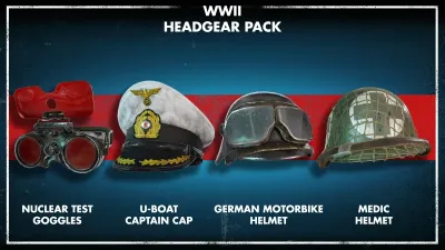 Zombie Army 4: WWII Headgear Pack — скриншот 1
