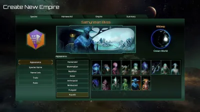 Stellaris: Console Edition - Aquatics Species Pack (X|S) — скриншот 1