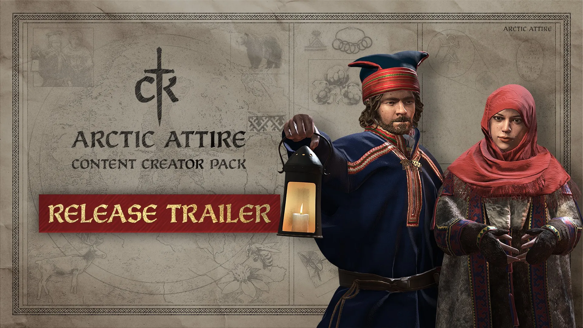 Crusader Kings III Creator Pack: Arctic Attire — трейлер