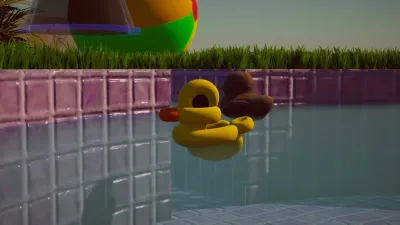 Placid Plastic Duck Simulator - Ducks Galore — скриншот 1