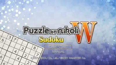 Puzzle by Nikoli W Sudoku (Windows) — скриншот 1