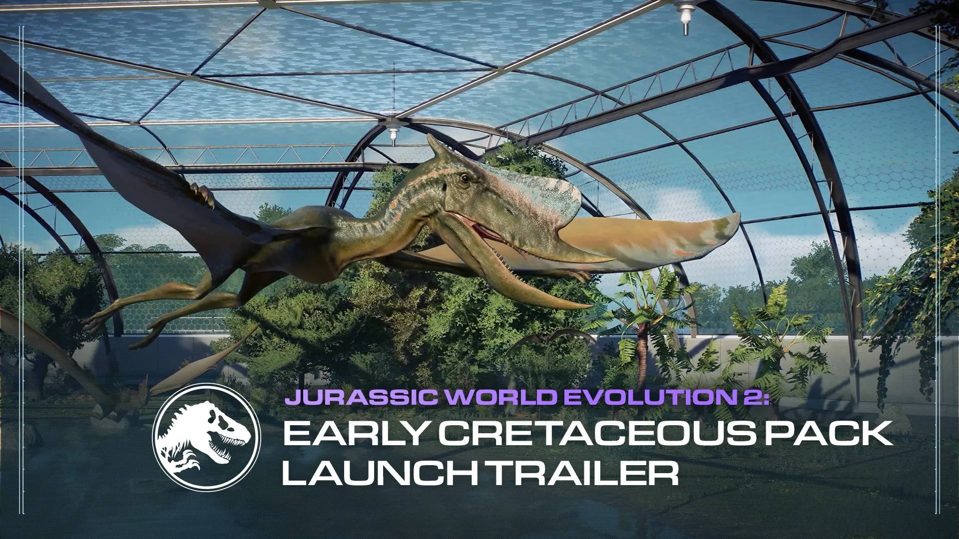 Jurassic World Evolution 2: набор раннемелового периода — трейлер