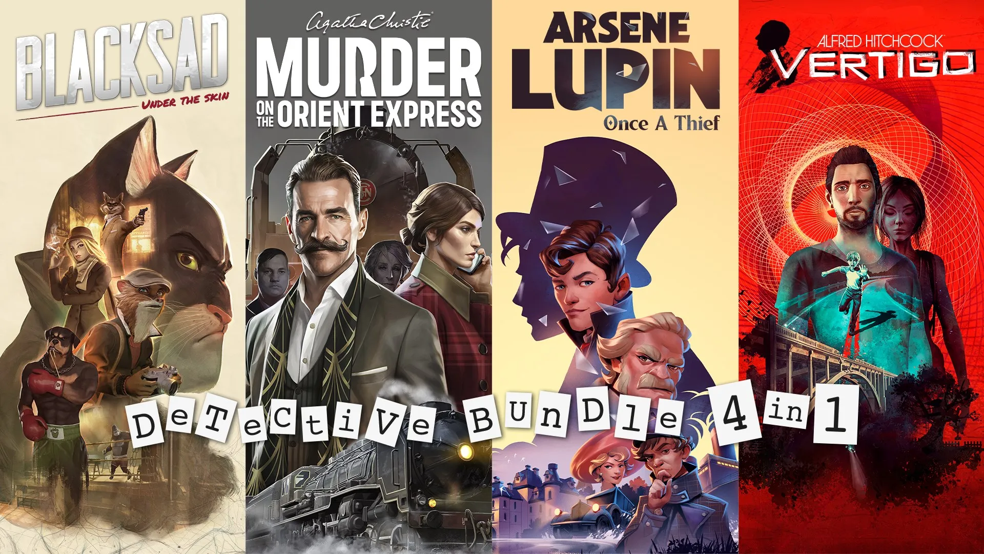 Detective Bundle - 4 in 1