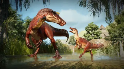 Jurassic World Evolution 3: Болото — скриншот 1