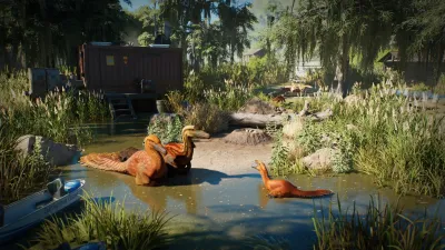 Jurassic World Evolution 3: Болото — скриншот 5