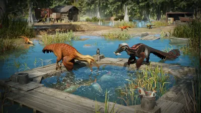 Jurassic World Evolution 3: Болото — скриншот 8